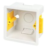 47mm Single Socket Drywall Back Box